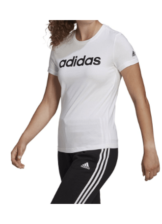 Camiseta-Adidas-Classica-Feminina-Essentials-Slim-Logo-Gl0768-Branco