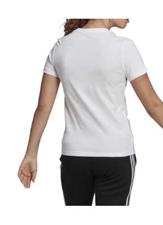 Camiseta-Adidas-Classica-Feminina-Essentials-Slim-Logo-Gl0768-Branco