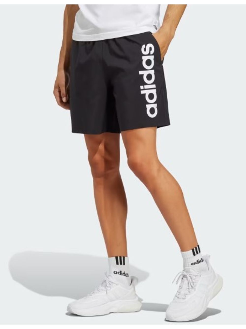 Shorts Adidas Essentials Chelsea Linear Masculino Com Aeroready