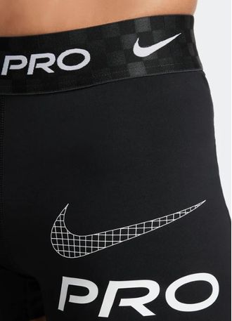 Shorts Nike Dri-Fit Feminino Pro Grx - Dx0076-010 Preto - pittol