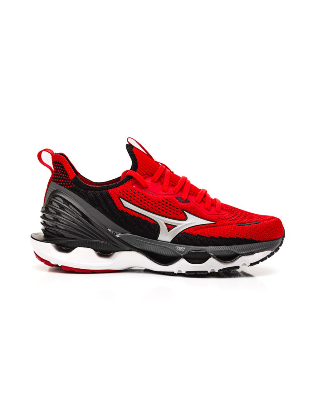 Mizuno wave branco outlet e vermelho