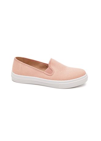 Slip on hot sale moleca rosa