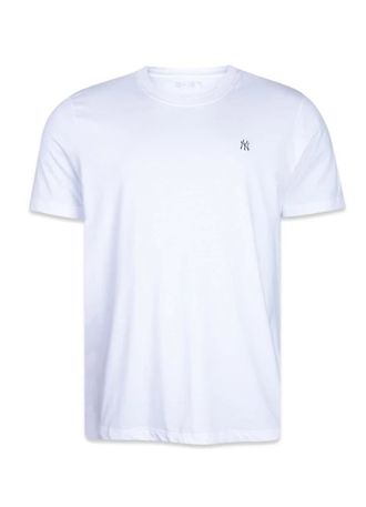 Camiseta-New-Era-Mlb-New-York-Yankees-Core-Mbv24tsh001-Branco-