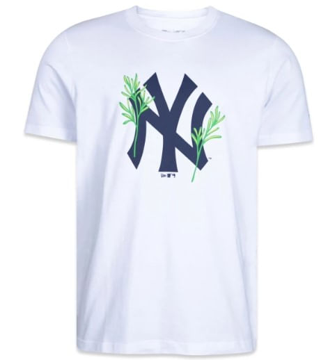 Camiseta-New-Era-New-York-Yankees-Rooted-Nature-Mbv24tsh024-Branco