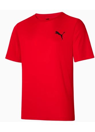 Camiseta-Puma-Casual-Masculina-Active-Small-671750-04-Vermelho