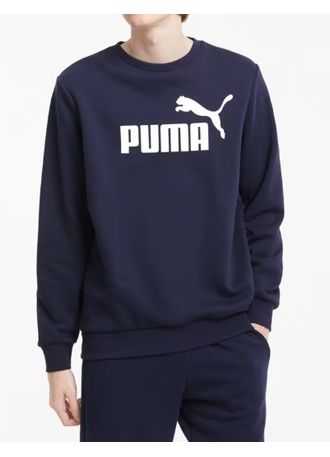 Blusao-Basico-Masculino-Puma-Essentials-Big-Logo-586678-Marinho