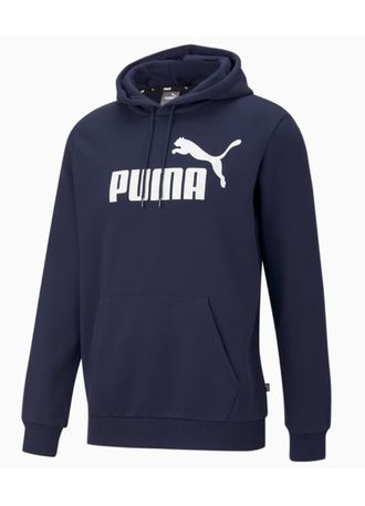 Blusao-Puma-Moletom-Essentials-Big-Logo-Hoodie-Masculino-586686-Marinho
