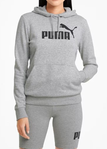 Blusao-Puma-Moletom-Capuz-Essentials-Logo-Terry-Feminino-586791-Cinza