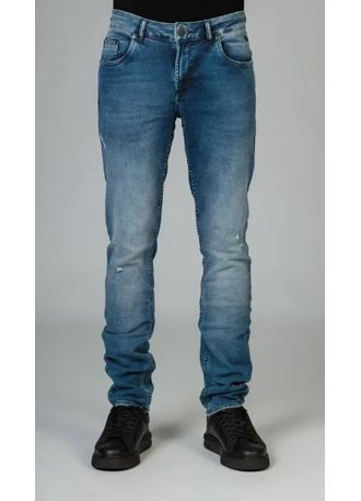 Calca-Jeans-Docthos-Masculina-Slim-Medio-Moletom-620227-Azul-