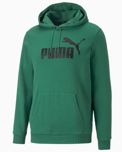 Blusao-Puma-Moletom-Masculino-Big-Logo-Essentials-586687-46-Verde