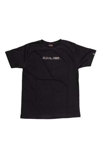 Camiseta-Coral-Reef-Casual-Masculina-Outside-9412-Preto