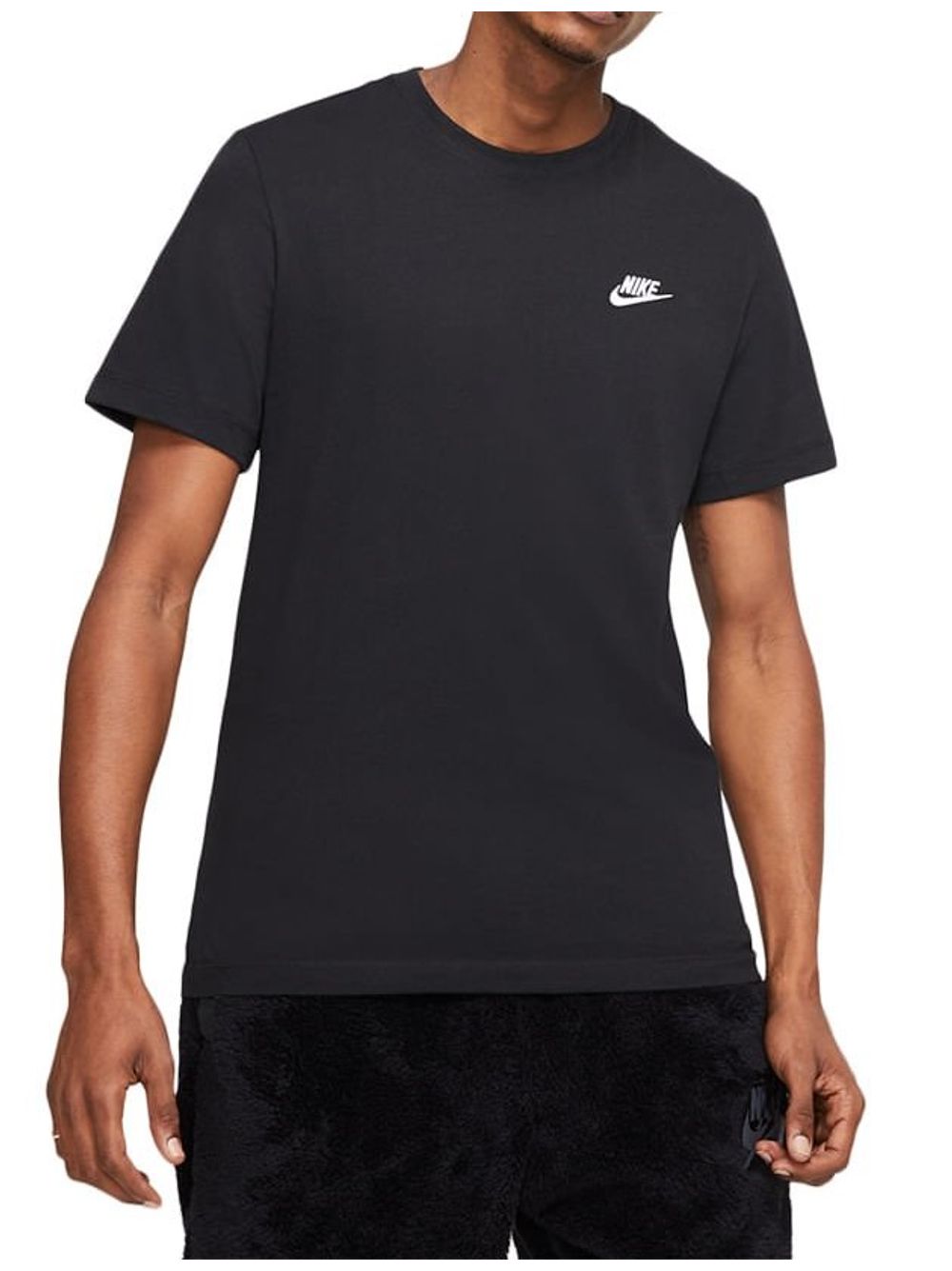 Camiseta Masculina Nike Sportswear Club Ar4997-013 Preto - pittol