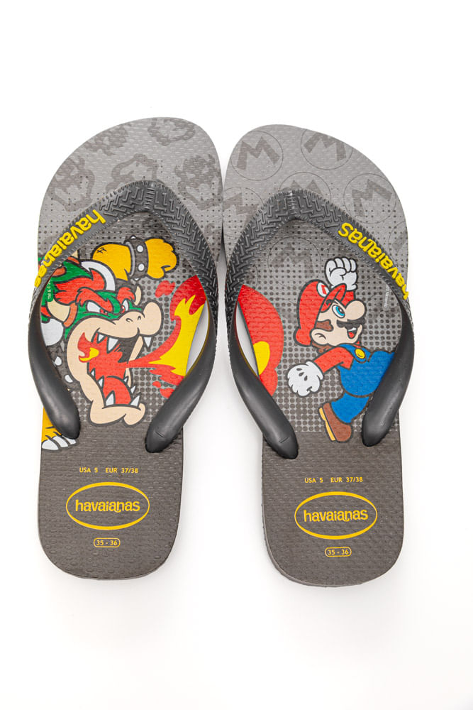 Chinelo-Havaianas-Mario-Bros-Fc-Ad-Cinza