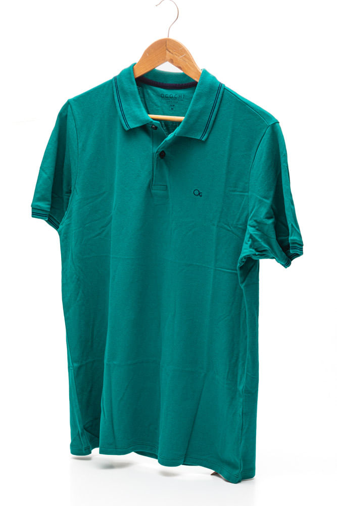 Camiseta-Ogochi-Casual-Masculina-Gola-Polo-007490006-Verde