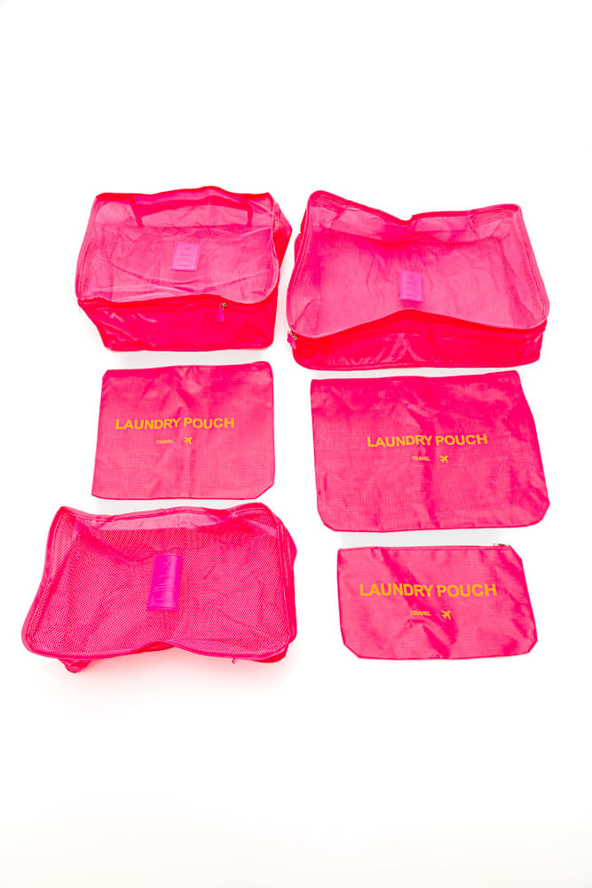 Kit-Organizador-De-Bagagem-Para-Viagem-Feminino-Luxcel-Pink