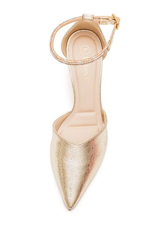 Sapato-Scarpin-Feminino-Adulto-Bebece-T7024-295-Ouro