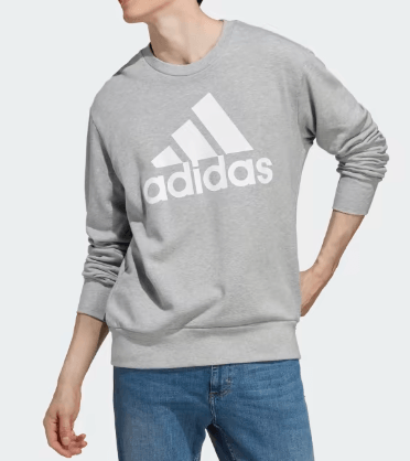 Blusao-Adidas-Moletom-Masculino-Big-Logo-Ic9326-Cinza