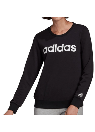 Blusao-Moletom-Feminino-Adidas-Logo-Linear-Gl0718-Preto