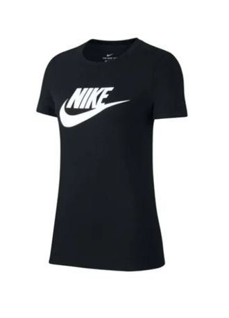 Camiseta-Casual-Feminina-Nike-Sportswear-Essential-Preto