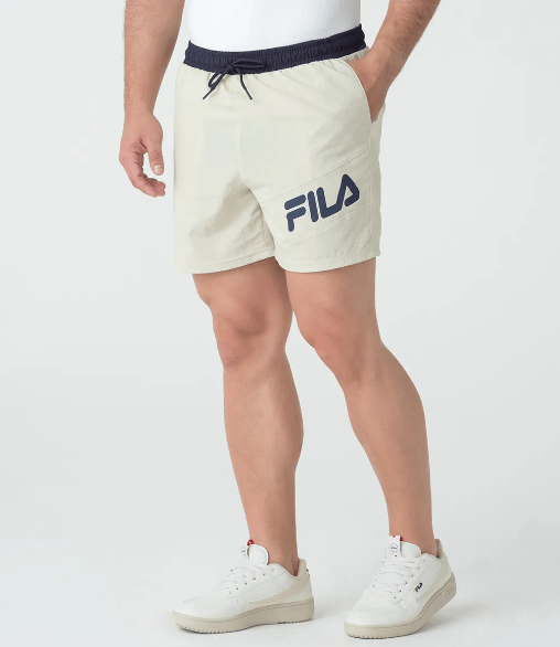 Bermuda-Fila-Sportwear-Masculina-Color-Block-F11l00635-Bege