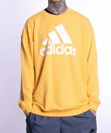 Blusao-Adidas-Big-Logo-Unissex-Is1620-Amarelo