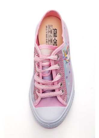 Tenis-Star-Chic-60-Unicornio24-Rosa