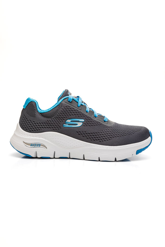 Tenis-Skechers-Arch-Fit-Caminhada-Feminino-149057br-Ccbl-Chumbo