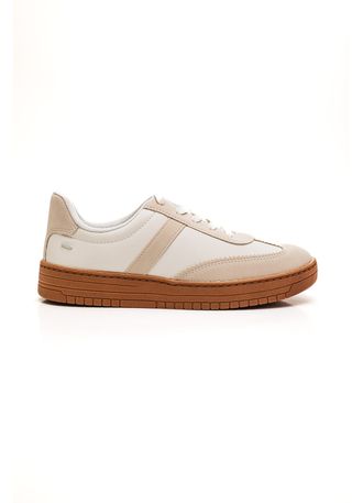 Tenis-Via-Marte-Casual-Feminino-Classic-G9953-Bege