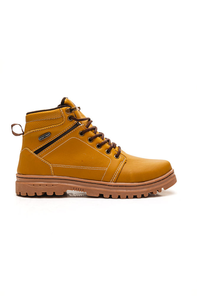 Bota-Sport-Fire-Coturno-Masculino-Ziper-0103api-Amarelo