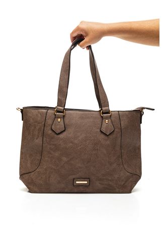 Bolsa-De-Ombro-Feminina-Luxcel-Bg72707-Marrom