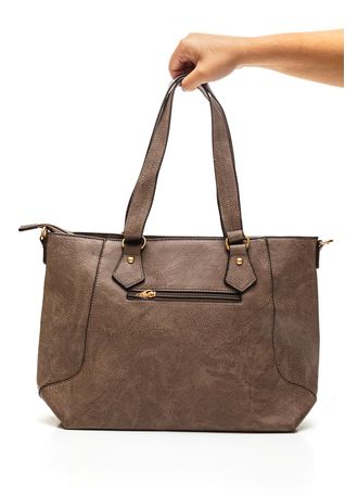 Bolsa-De-Ombro-Feminina-Luxcel-Bg72707-Marrom