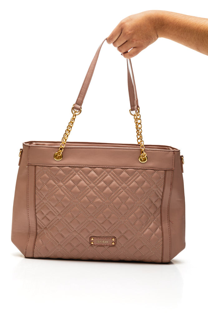 Bolsa-De-Ombro-Feminina-Luxcel-Bg72738-Nude