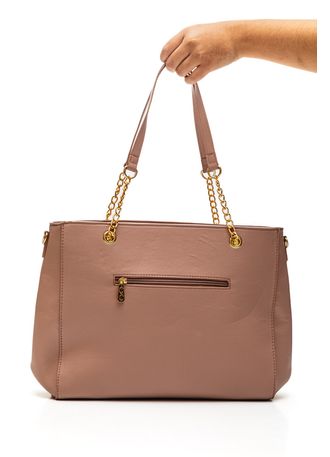 Bolsa-De-Ombro-Feminina-Luxcel-Bg72738-Nude