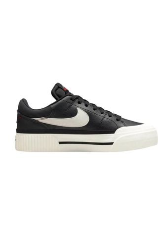 Tenis-Feminino-Nike-Court-Legacy-Lift-Black-Sail-White-Dm7590-001-Preto-