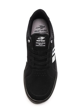 Tenis-Mormaii-Urban-Stripe-3-Masculino-Stripe-3-Preto