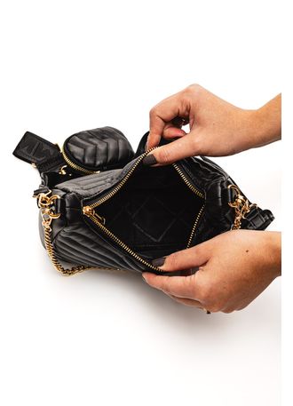 Bolsa-Baguete-Via-Marte-Feminina-Alca-Corrente-Com-Pochete-B2-507-01-Preto