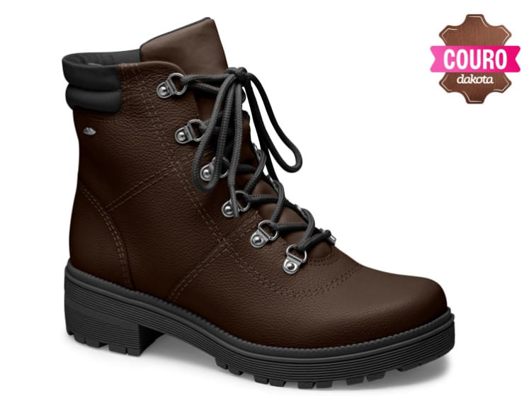 Bota-Dakota-Coturno-Feminina-Couro-G5682-Marrom