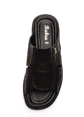 Chinelo-Rubra-Masculino-em-Couro-Atanado-444-Preto