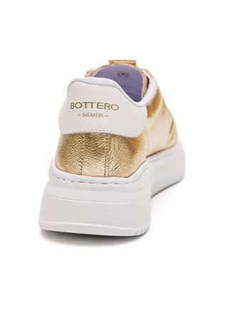 Tenis-Bottero-Casual-Feminino-Em-Couro-365105-Ouro