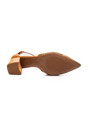 Sapato-Bottero-Salto-Baixo-Feminino-Couro-354910-Caramelo