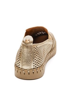 Tenis-Bottero-Slip-On-Feminino-Couro-354317-03-Ouro