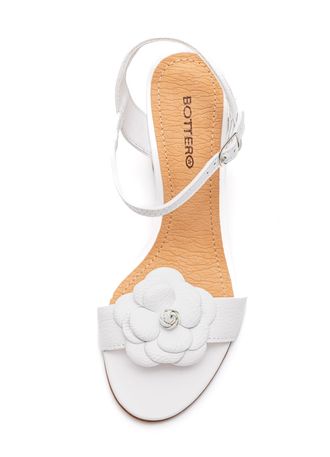 Sandalia-Bottero-Salto-Medio-Feminina-Flor-Couro-362510-Branco