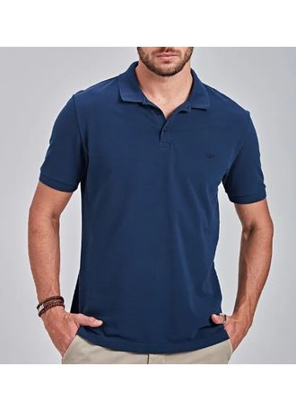 Polo-Docthos-Manga-Curta-Masculina-Slim-Piquet-Silk-640-119084-Marinho